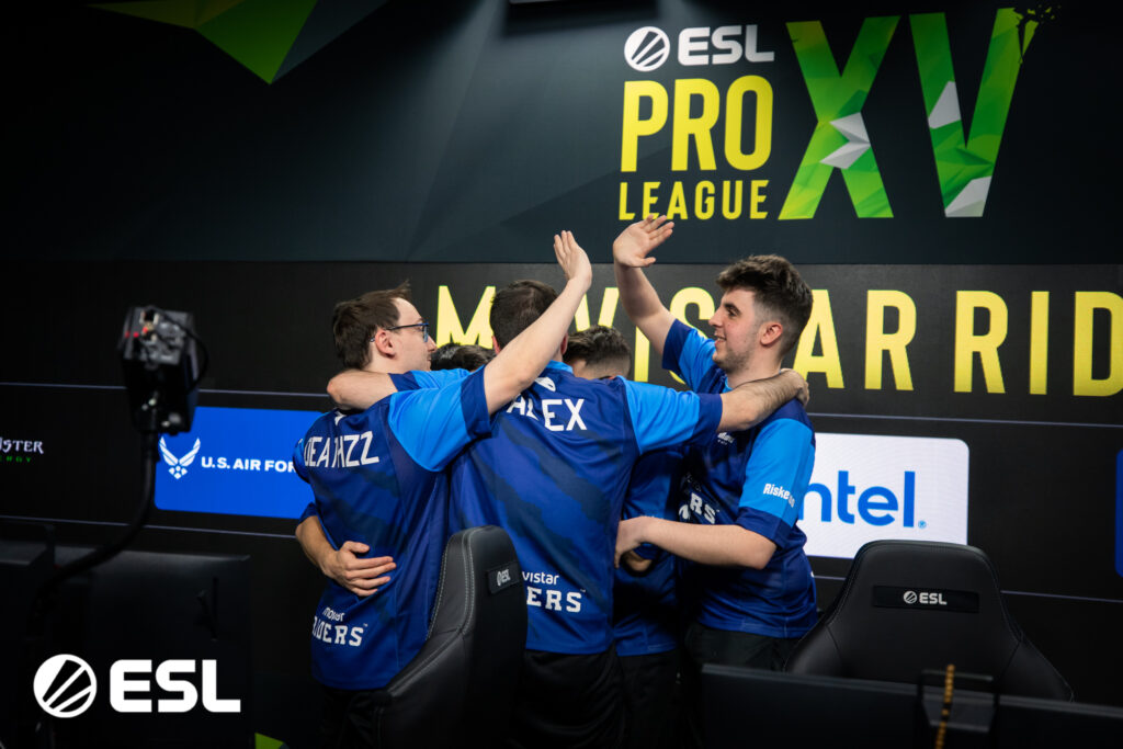 Movistar Riders are the surprise team at the playoffs